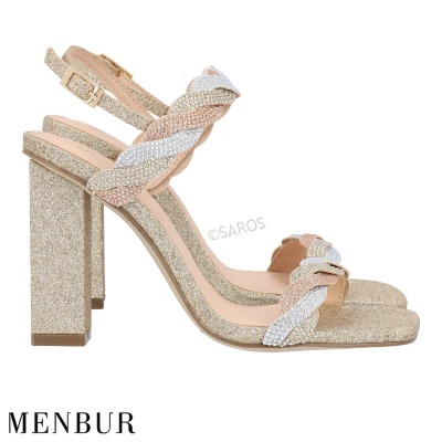 Sandália Menbur 23950 Ouro