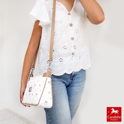 Mala De Tiracolo Cavalinho El Estribo 16180592 Branco