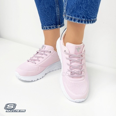 Sapatilha Skechers Uno Lite Metallic 310384l Multi-rosa