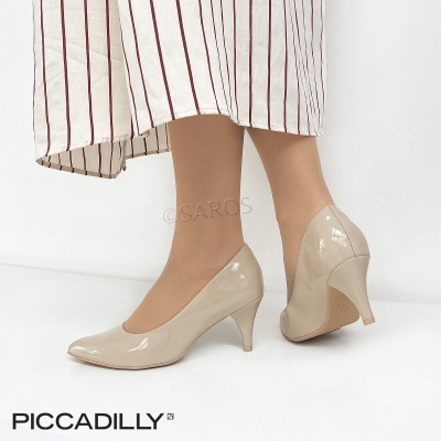 Sapato Stiletto Piccadilly 745050 Bege
