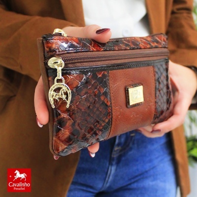 Bolsa De Cosmeticos Cavalinho Honor 28190256 Camel