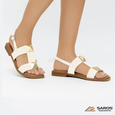 Sandalia Oh My Sandals 5329 Bege