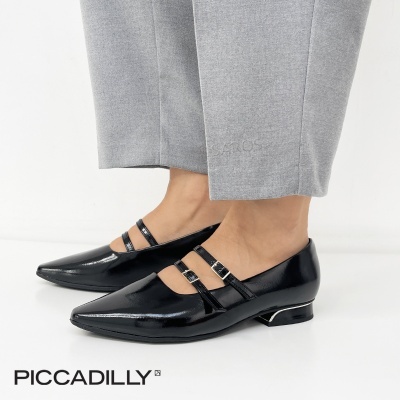 Sapato Piccadilly Mary Jane 279041 Preto