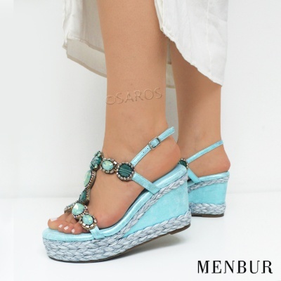Sandalia Menbur 25118 Turquesa