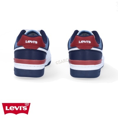 Sapatilha Levis Dereck Vder0031s Branco E Azul