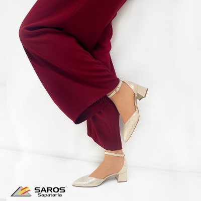 Sapato Saros 377 Ouro