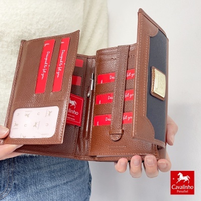 Carteira Cavalinho Sublime 26060205 Multi-azul