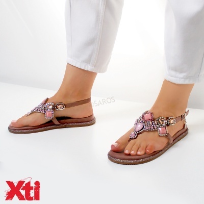 Sandalia Xti Dedo 144017 Nude
