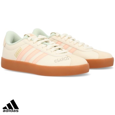 Sapatilha Adidas Vl Court Jp5348 Multi-bege