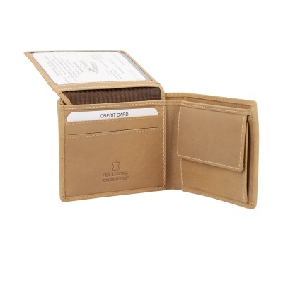 Carteira Jaguar Crazy Horse 1935 Taupe