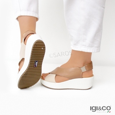 Sandalia Igi&co 7665722 Multi-bege
