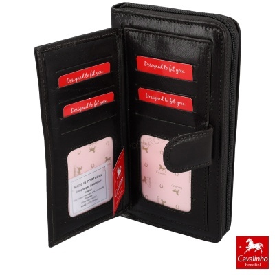 Carteira Cavalinho Cavalo Lusitano 28090213 Preto