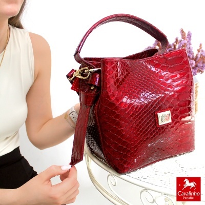 Mala De Mão Cavalinho Galope 18170591 Vermelho