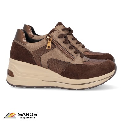 Sapatilha Lapierce Ds37 Castanho