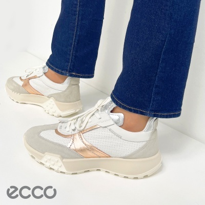 Sapatilha Ecco Retro 211753 Branco