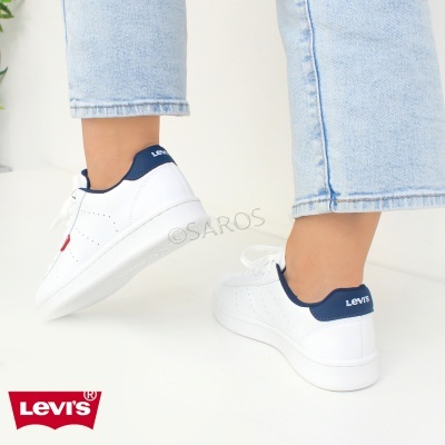 Sapatilha Levis Avenue Vave0209s Branco E Azul