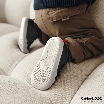 Botim Geox Barefoot Steppieup B465wa Azul-bege