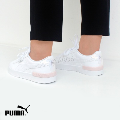 Sapatilha Puma Jada Holo 398288 Branco Com Rosa