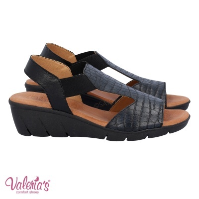 Sandália Valerias 9002 Preto