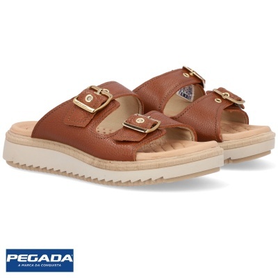 Chinelo Pegada 233662 Camel