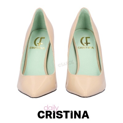 Sapato Cristina Ferreira Ambitious Cff032 Nude