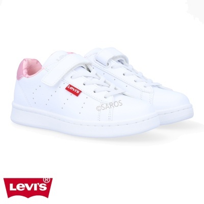 Sapatilha Levis Avenue Vave0241s Branco Com Rosa