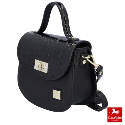 Bolsa Cavalinho Cherry Blossom 18810521 Preto