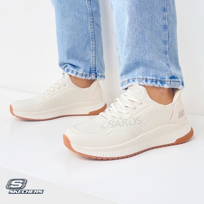 Sapatilha Skechers Bobs Squad 4 117740 Bege