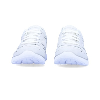 Sapatilha Skechers Summits Suited 12982 Branco E Prateado
