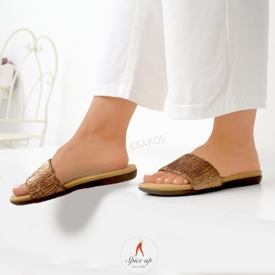 Chinelo Spiceup Su.19.015 Bronze