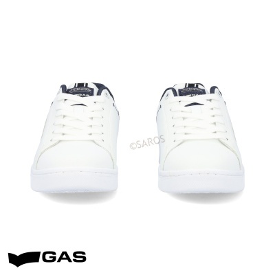 Sapatilha Gas Sammy Ltx Gam424115 Branco E Azul