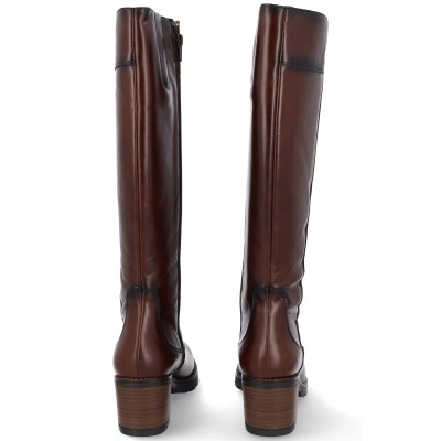 Bota Desiree Pele Conforto Rosy27 Castanho