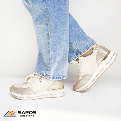 Sapatilha Lapierce Ds13 Multi-bege