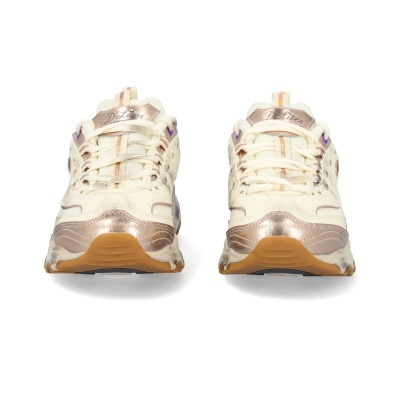 Sapatilha Skechers D'Lites Vintage 150245 Multi-bege