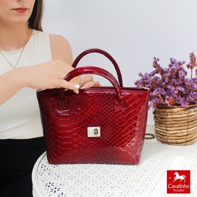 Mala De Mão Cavalinho Galope 18170577 Vermelho