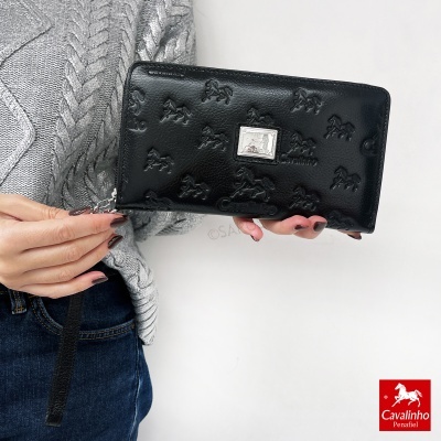 Carteira Cavalinho Cavalo Lusitano 28090213 Preto