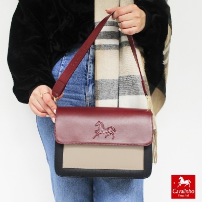 Mala De Ombro Cavalinho Horse By Cavalinho 16230623 Bordo