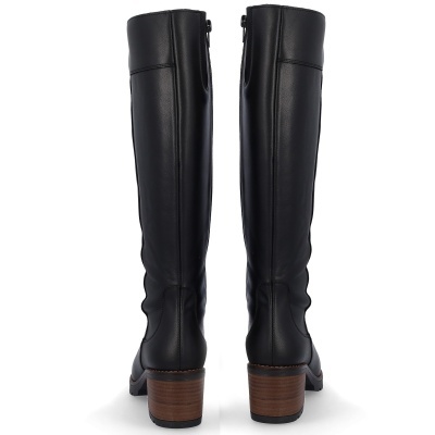 Bota Desiree Pele Conforto Rosy27 Preto