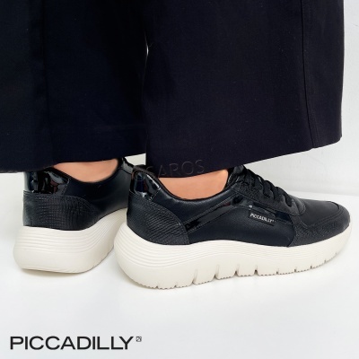 Sapatilha Piccadilly 936011 Multi-preto