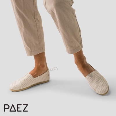 Alpercata Paez Classic Surfy Lurex Prata