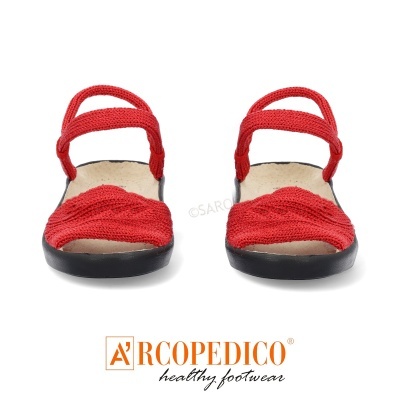 Sandalia Arcopedico 1211 06 Vermelho