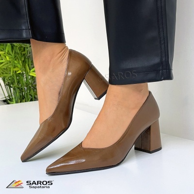 Sapato Saros 2333c Castanho