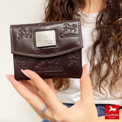 Carteira Cavalinho Cavalo Lusitano 28090530 Castanho