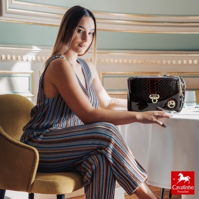 Bolsa Cavalinho Cherry Blossom 18810260 Castanho