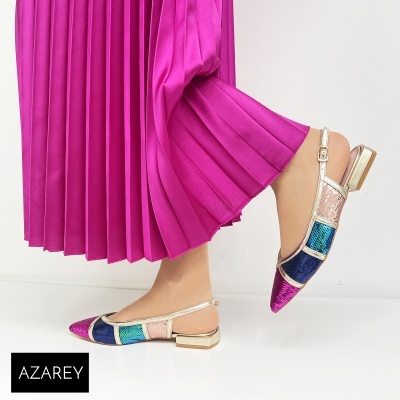 Sapato Azarey 562h253 Multi-rosa