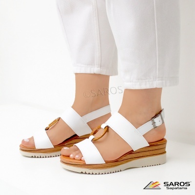 Sandalia Samelli Cunha 557 Branco