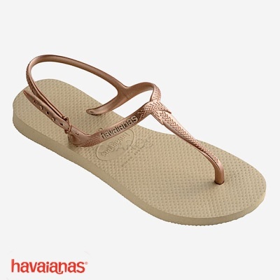 Chinelo Havaianas 4144756 Ouro