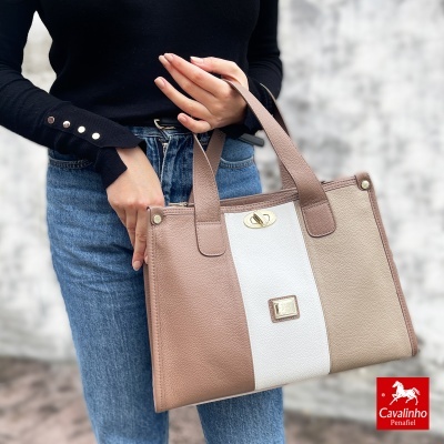 Bolsa Cavalinho Soft Skin 16070551 Multi-bege
