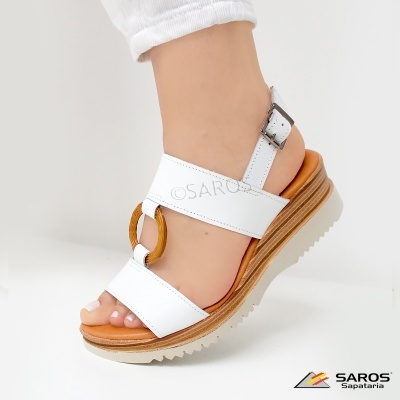 Sandalia Samelli Cunha 557 Branco