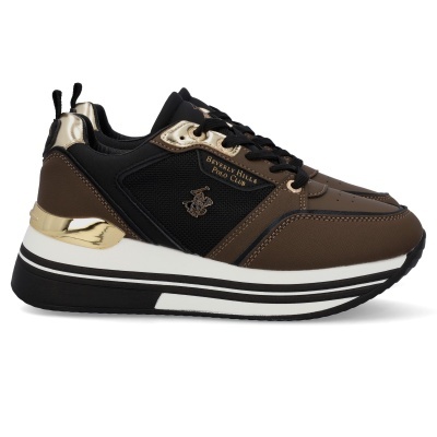 Sapatilha Beverly Hills Polo Club Sophia Bhw523305 Multi-castanho